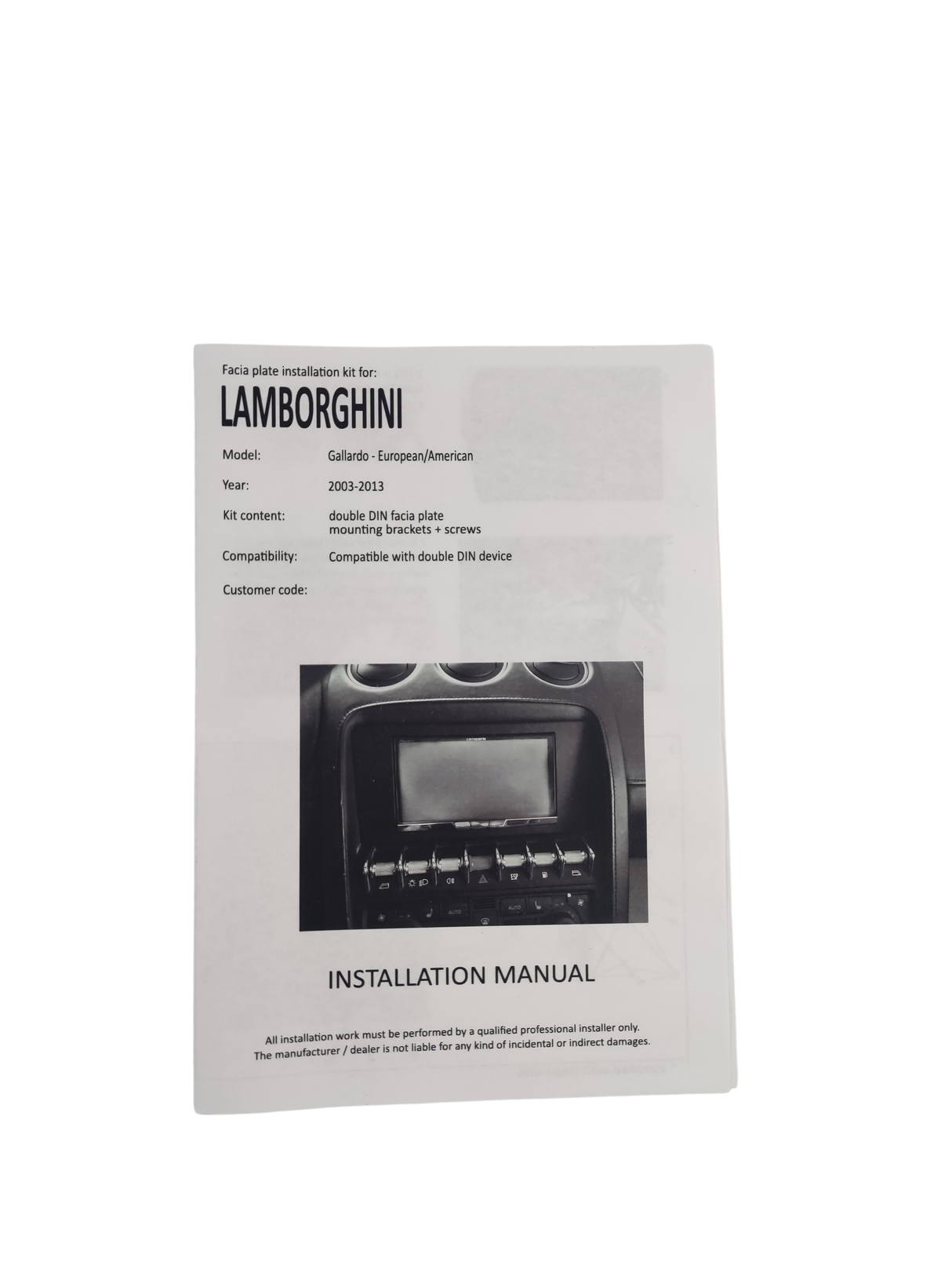 LAMBORGHINI conectivity unit row + RVC 400898373C