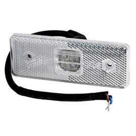 FIAT Fanale Ingresso 4 LED Incolore S/Staffa | Fratelli Leo.