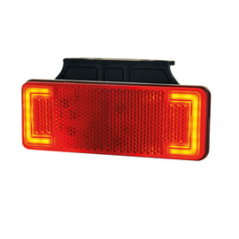 FIAT SegnalatoreAL Ingresso DX/SX Rossa C/Staffa 12/24V LED | Fratelli Leo.